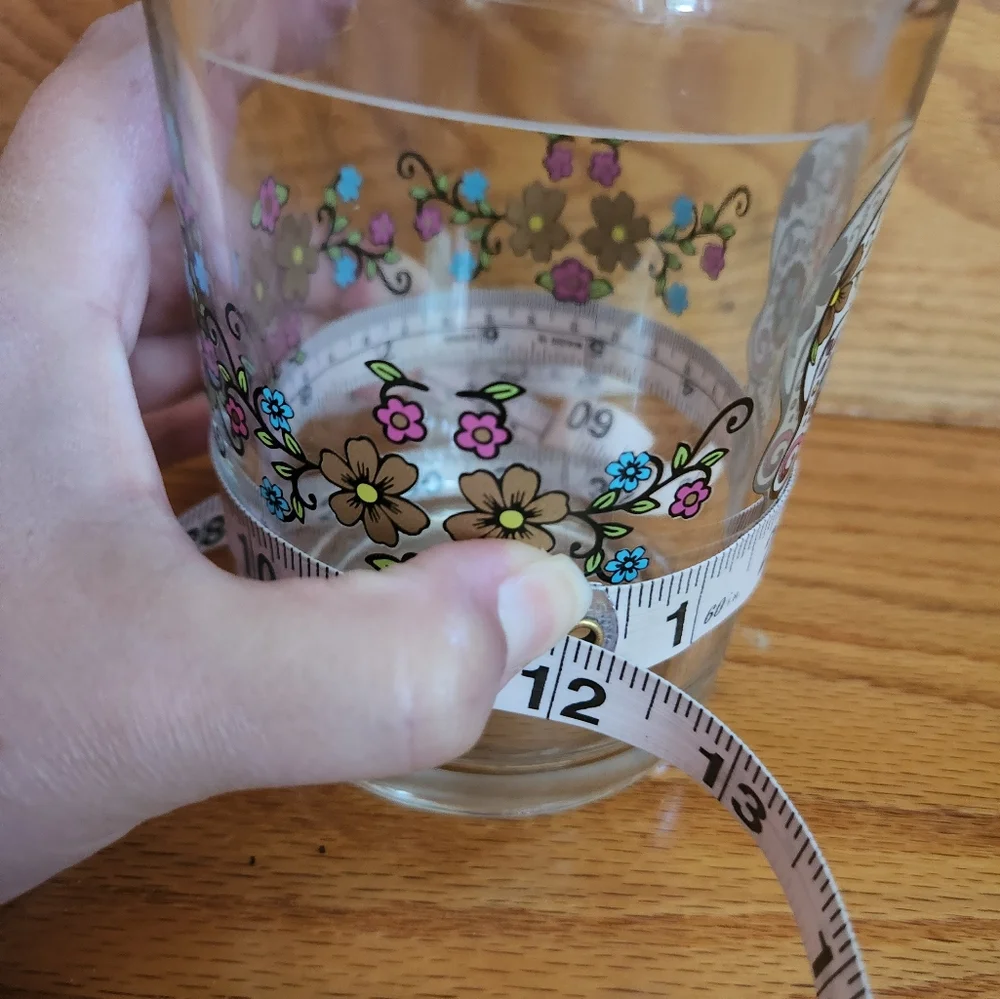 Halloween Sugar Skulls Glass Canister New